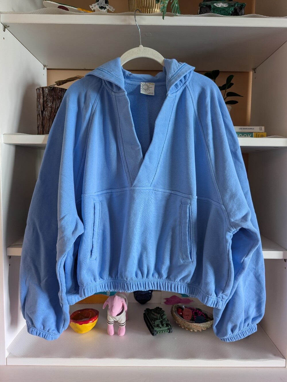 Offline By Aerie Throwback V-Neck Hoodie
